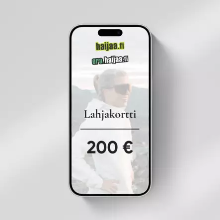 Lahjakortti 200€ - Muut metsästystarvikkeet - 99999984-200 - 1