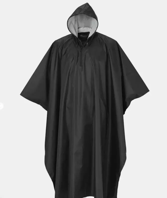 PINEWOOD PONCHO MUSTA - Sadeasut - ZZZ0011580 - 1