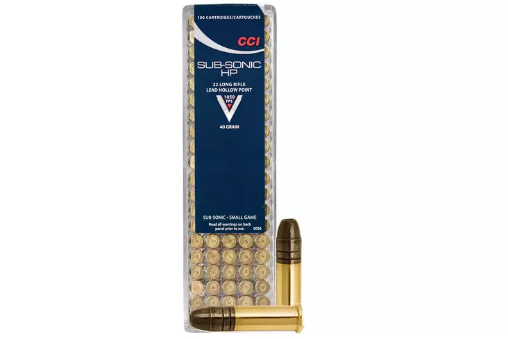 CCI .22LR SUBSONIC H.P.100KPL - Kaliiperi .22lr - I2800 - 1