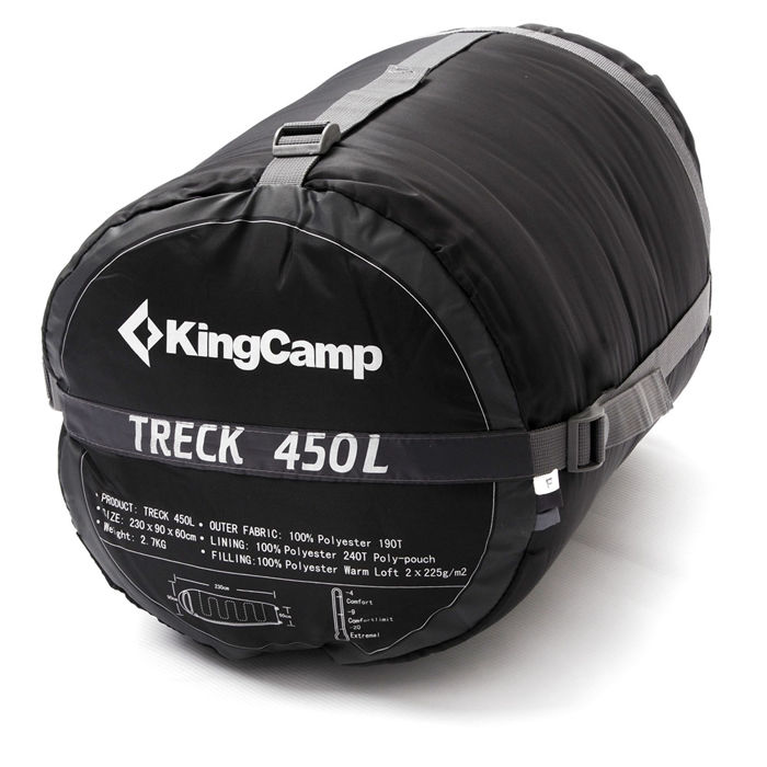 KING CAMP TRECK 450 L - Makuupussit - H720 - 1