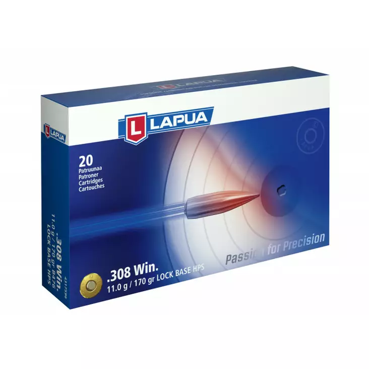 LAPUA .308Win LockBase B476, 11g - Kaliiperi .308 - I5080 - 1