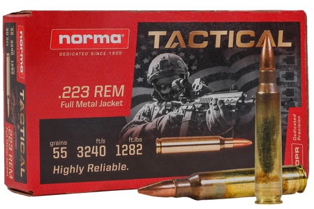 NORMA .223rem Tactical 3,6g/55gr - Kaliiperi .223 - ZZZ0010760 - 1
