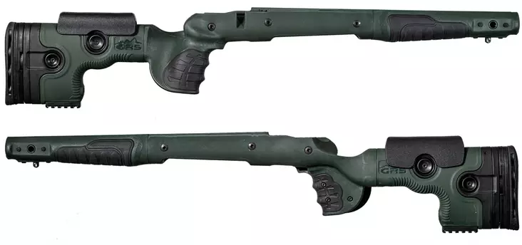 GRS BIFROST Tikka T3/T3X vihreä - Aseen tukit - I5171 - 1