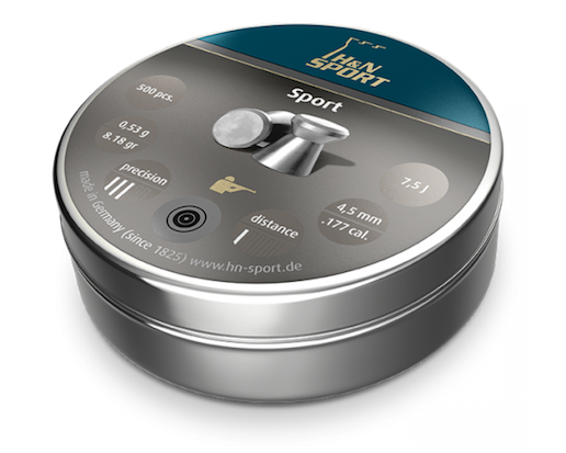 H&N SPORT 4,50mm 0,53g - Ilma-ase tarvikkeet - ZZZ0007781 - 1