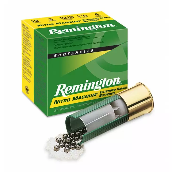 Remington Nitro Magnum 12/76 52g bufferoitu 25kpl - Lyijyhauliset patruunat - MI2971 - 1