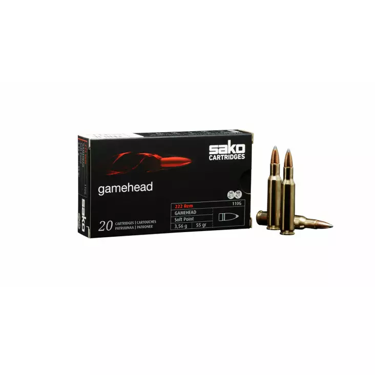 SAKO .222 REM GAMEHEAD 3.56G - Kaliiperi .222 - I3051 - 1