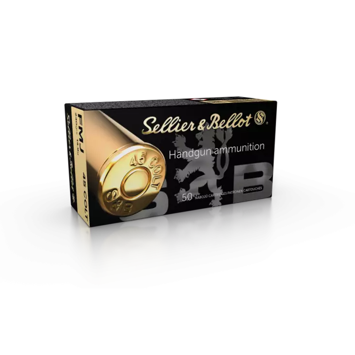S&B .45 COLT 14,9G FMJ - Käsiase patruunat - I5871 - 1