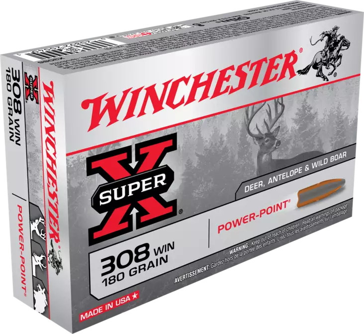 WINCHESTER .308 SUPER X 180GR sp - Kaliiperi .308 - I2631 - 1