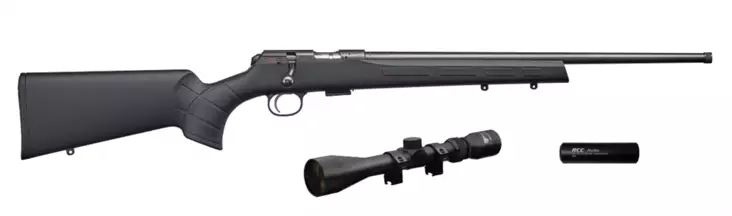 CZ 457 SYNTEHTIC .22LR setti - Pulttilukkoiset pienoiskiväärit - I5802 - 1