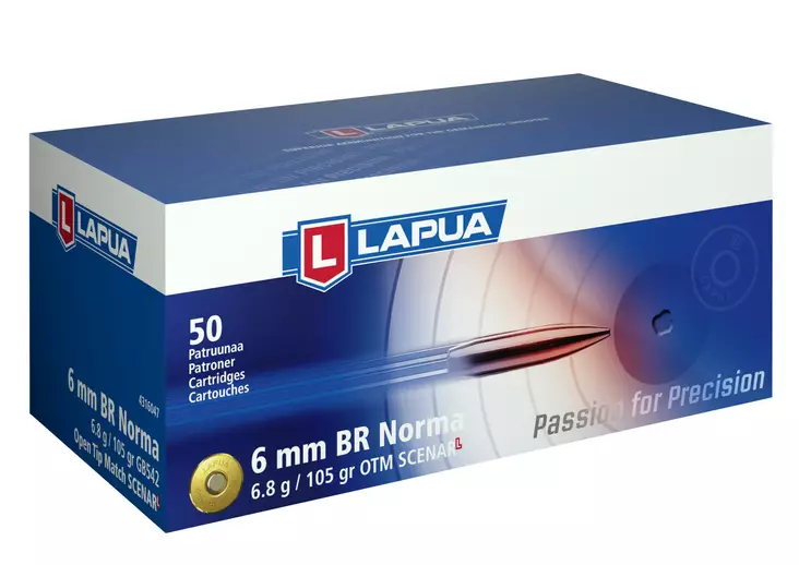 LAPUA 6MM BR Norma 6,8G ScenarL - Muut kivääri kaliiberit - I3312 - 1