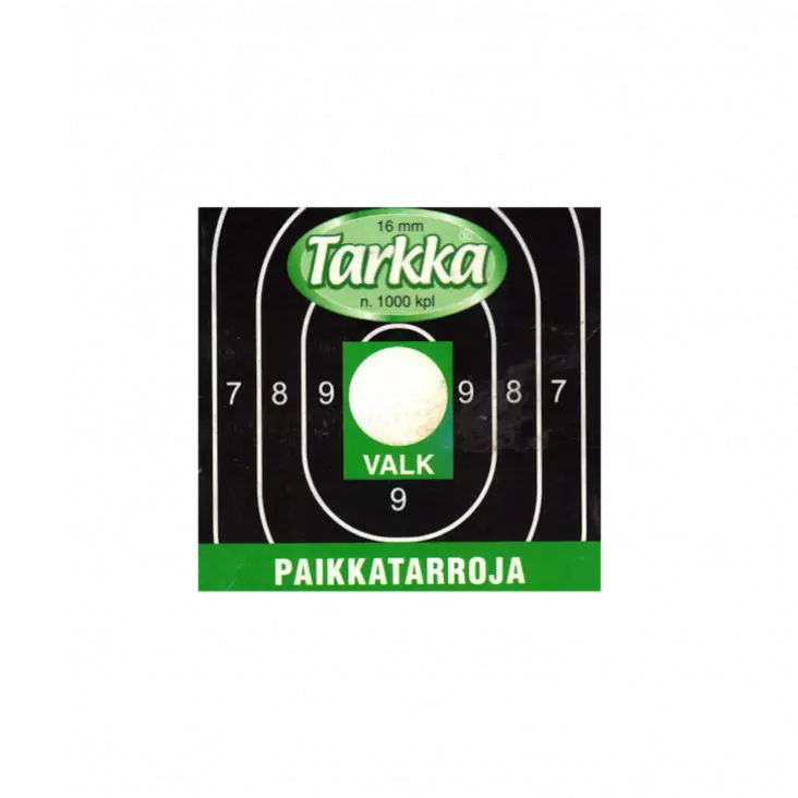 TARKKA 16MM KIRKAS - Ampumataulut - I1722 - 1