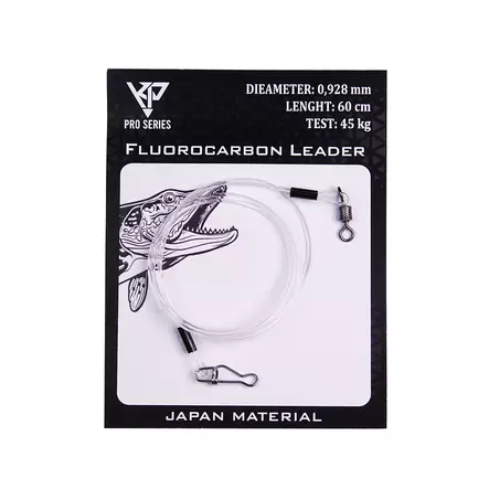 K.P Fluorocarbon 0.928mm/45kg - 60cm 1kp - Perukkeet - ZZZ0011083 - 1