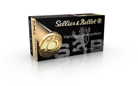 S&B .38Special FMJ 158G 50KPL - Käsiase patruunat - I2583 - 1