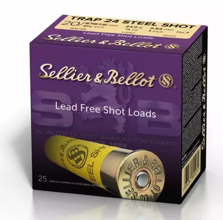 S&B 20/70 trap steel shot 24g - Haulikon patruunat - ZZZ0011263 - 1