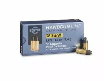 PPU .38 S&W LRN 9,4G 50KPL - Käsiase patruunat - ZZZ0014243 - 1