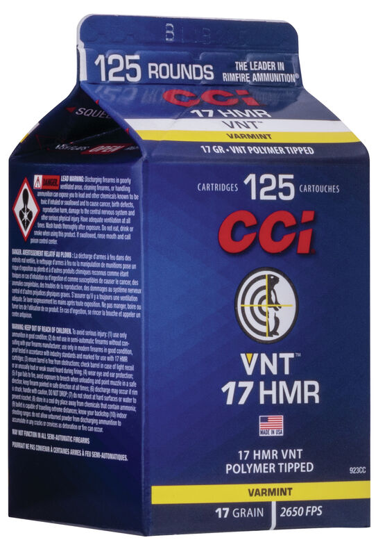 CCI .17hmr VNT 17grain - Kaliiperi .17 hmr - ZZZ0009813 - 1