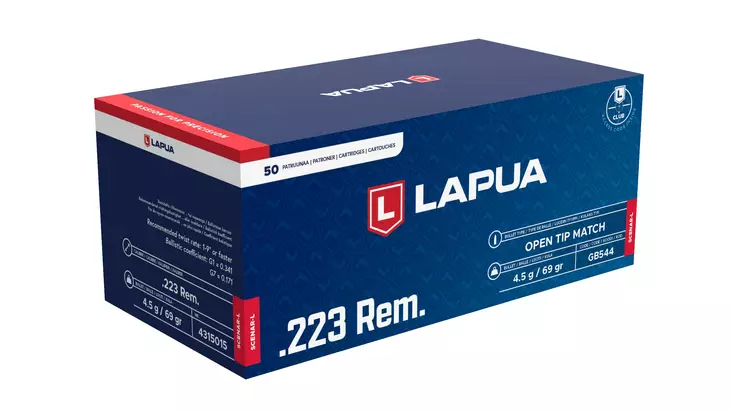 LAPUA .223 Rem GB544 4,5g OTM SCENAR-L - Kaliiperi .223 - ZZZ0013203 - 1