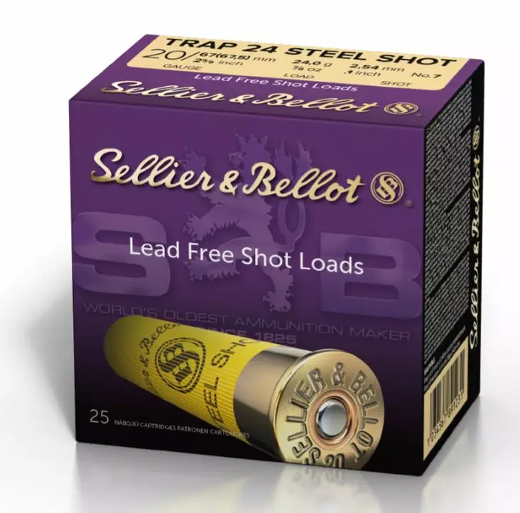 S&B 20/70 trap steel shot 24g - Haulikon patruunat - ZZZ0011263 - 1