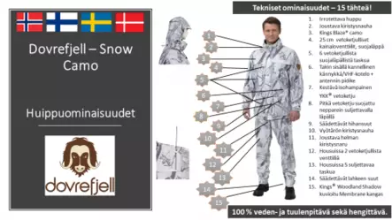 Dovrefjell Snow Camo - Eräpuvut - ZZZ0006434 - 2