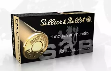 S&B .357 MAG. F.M.J. 158G 50KPL - Käsiase patruunat - I2584 - 1