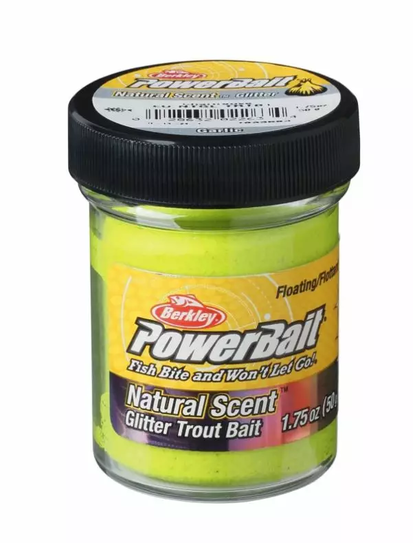 Powerbait Natural Scent Glitte Charteuse - Muut kalastustarvikkeet - ZZZ0013974 - 1
