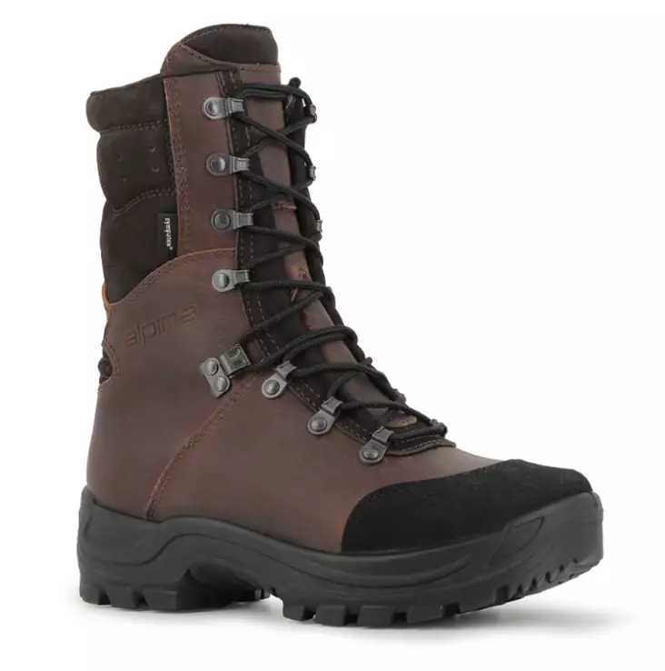 ALPINA TRAPPER BROWN - Vaelluskengät - MA2174 - 1