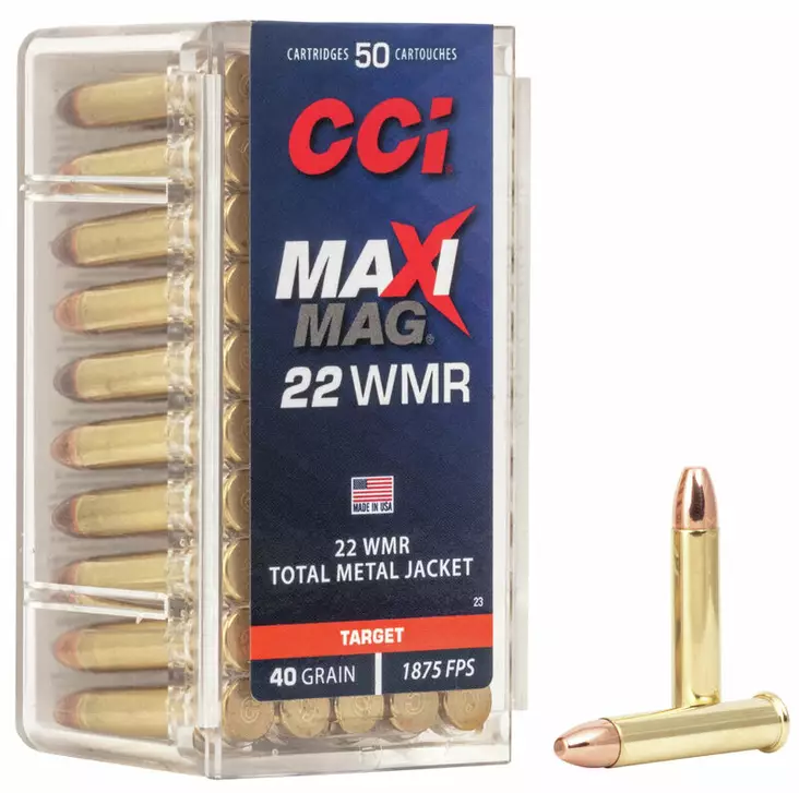 CCI .22WMR MaxiMag TMJ 580m/s 40gr - Kaliiperi .22 wmr - I2924 - 1