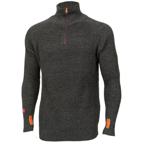 Dovrefjell Jerv villapaita tumman harmaa - Eräpaidat - ZZZ0008974 - 1