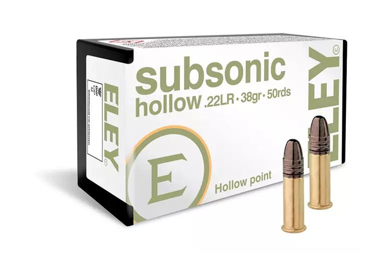 ELEY SUBSONIC HP 2,46g - Kaliiperi .22lr - I5334 - 1