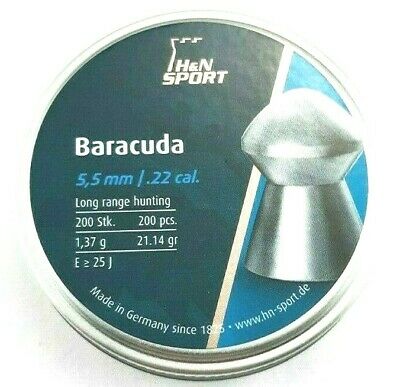 H&N BARACUDA 5,50mm 1,37g 200Kpl - Ilma-ase tarvikkeet - ZZZ0006994 - 1