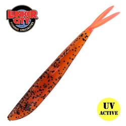 Lunker City Fin-s Fish 4" #180 rootbeer - Jigit - G5134 - 1