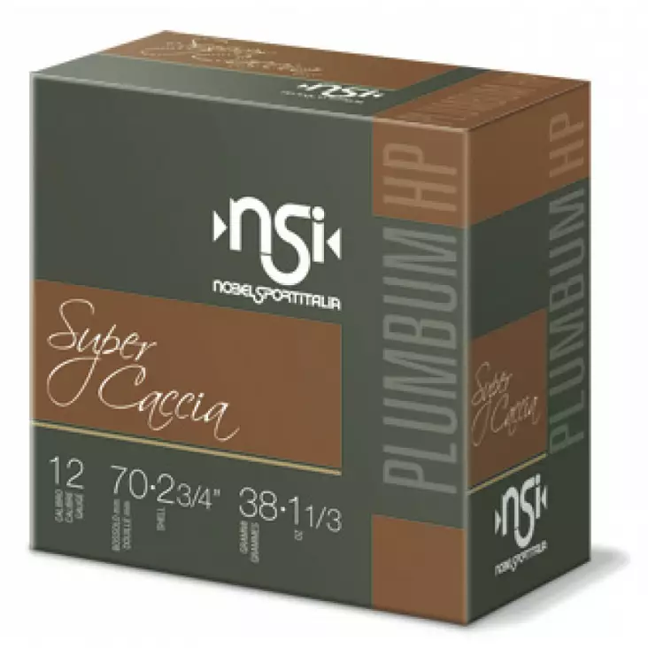 Nobel Sport Super Caccia 38g - Lyijyhauliset patruunat - MI2994 - 1