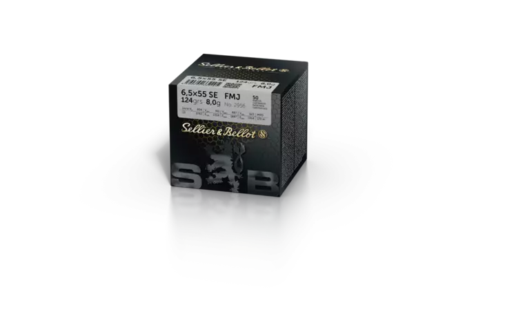 S&B 6,5x55se 8g FMJ - Kaliiperi 6,5x55 - ZZZ0011344 - 1