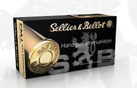 S&B .357 MAG. F.M.J. 158G 50KPL - Käsiase patruunat - I2584 - 1