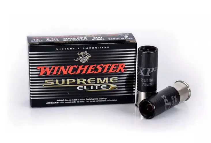 WINCHESTER 12/70 SLUG SUPREME ELITE - Täyteiset patruunat - I2824 - 1