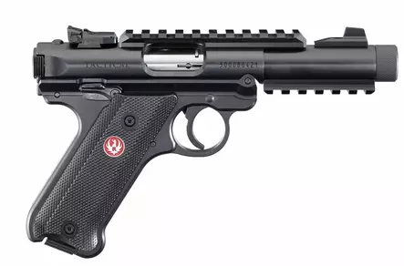 Ruger MKIV Tactical 22lr 4,4" 1/2-28 - Pistoolit - ZZZ0012525 - 1