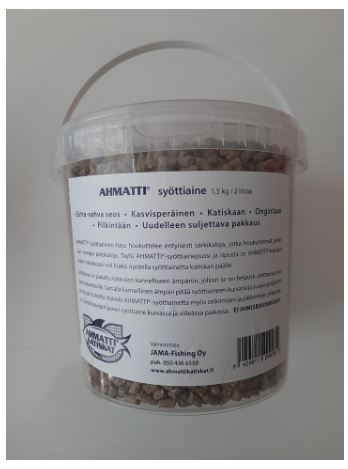 Ahmatti Syöttiaine ja Syöttipussi 1,5Kg - Pyydyskalastus - ZZZ0010965 - 1
