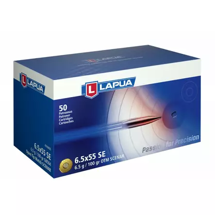 LAPUA 6.5X55 Scenar GB504 6,5g - Kaliiperi 6,5x55 - I5085 - 1