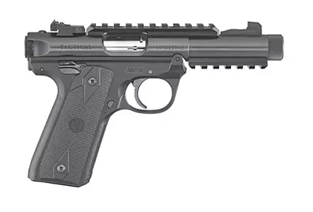 Ruger MKIV 22/45 Tact.l 22lr 4,4" 1/2-28 - Pistoolit - ZZZ0013165 - 1