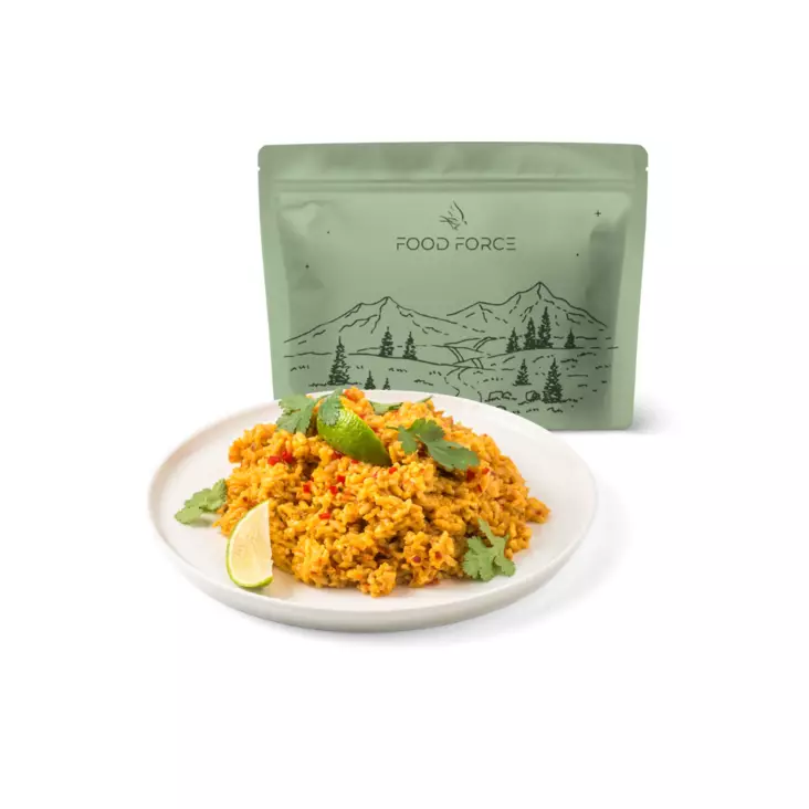 Food Force Thaimaalainen kasvisriisi - Retkeilytarvikkeet - ZZZ0014355 - 1