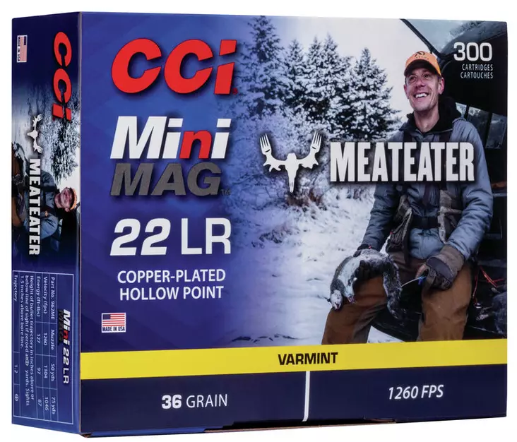 CCI .22LR MINIMAG CPHP 384M/S MEAT EATER - Kaliiperi .22lr - ZZZ0009525 - 1