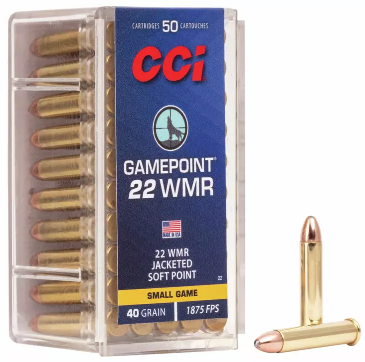 CCI .22WMR JSP 40GR 2.6G - Kaliiperi .22 wmr - I2865 - 1