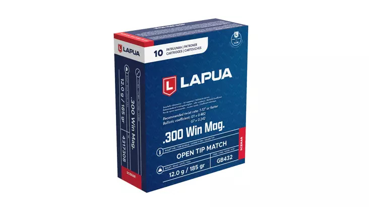 LAPUA .300Win Mag GB432 Scenar 12g - Muut kivääri kaliiberit - ZZZ0013395 - 1