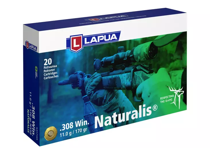 LAPUA .308 LR Naturalis LR N558, 11,0g - Kaliiperi .308 - I3305 - 1