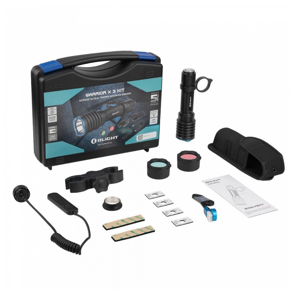 Olight Warrior X 3, 2500 lm - Valaisimet ja otsalamput - ZZZ0008975 - 1