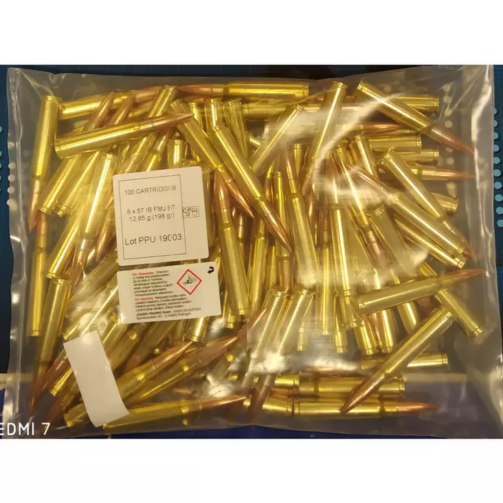PPU 8X57IS 12,85G 100KPL - Muut kivääri kaliiberit - I2885 - 1