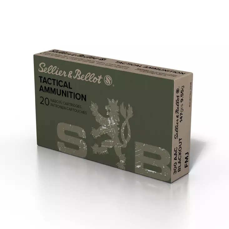S&B .300AAC BLACK OUT FMJ 9,55g - Muut kivääri kaliiberit - ZZZ0008135 - 1