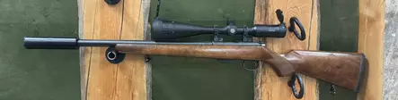 CZ 455 .22lr+Hawke 4-16x50+Sak vaimennin - Käytetyt pienoiskiväärit - K000416 - 2