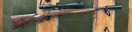 CZ 455 .22lr+Hawke 4-16x50+Sak vaimennin - Käytetyt pienoiskiväärit - K000416 - 1