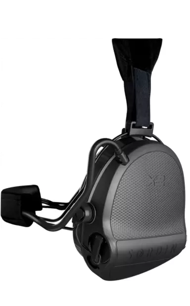 SORDIN SUPREME X2 NECKBAND GEL MUSTA - Kuulosuojaimet - ZZZ0014156 - 2